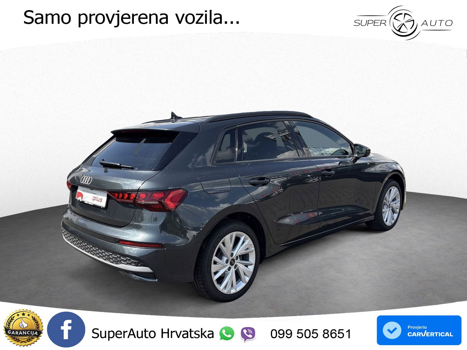 Audi A3 Sportback 40 TFSI e (204 KS) Plug-in Hybrid S tronic LED+GR SJED+ACC