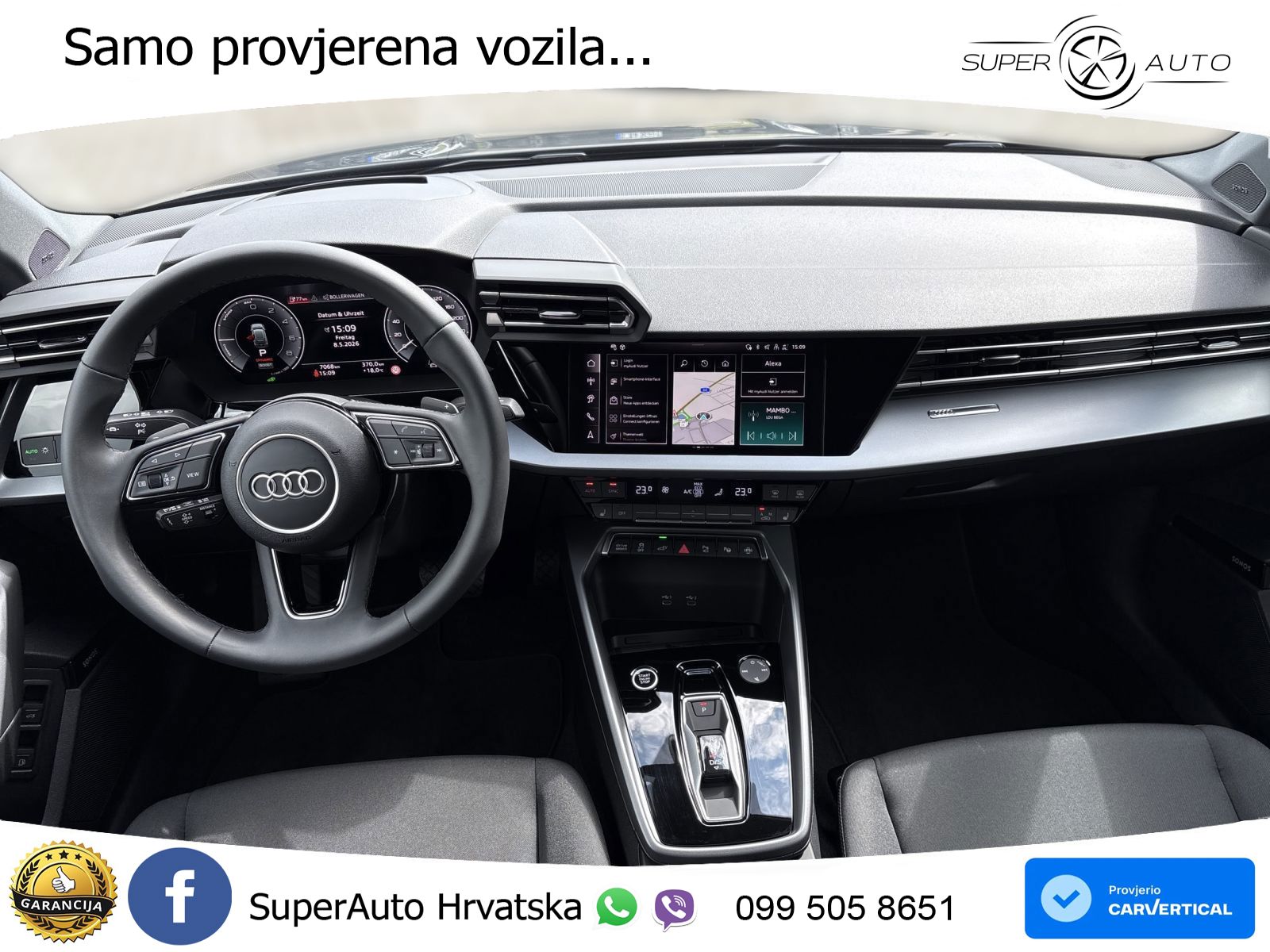 Audi A3 Sportback 40 TFSI e (204 KS) Plug-in Hybrid S tronic LED+GR SJED+ACC