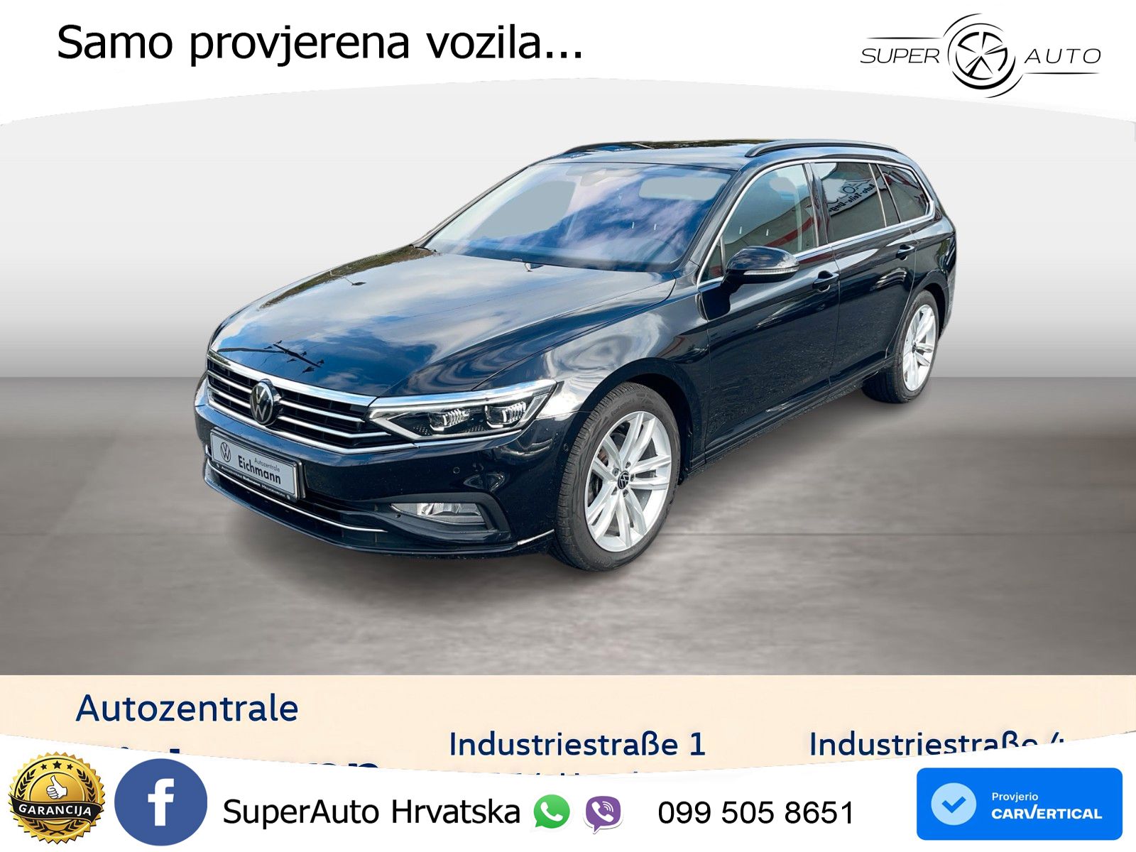 Volkswagen Passat Variant 2.0 TDI (150 KS) DSG Business LED+GR SJED+ACC
