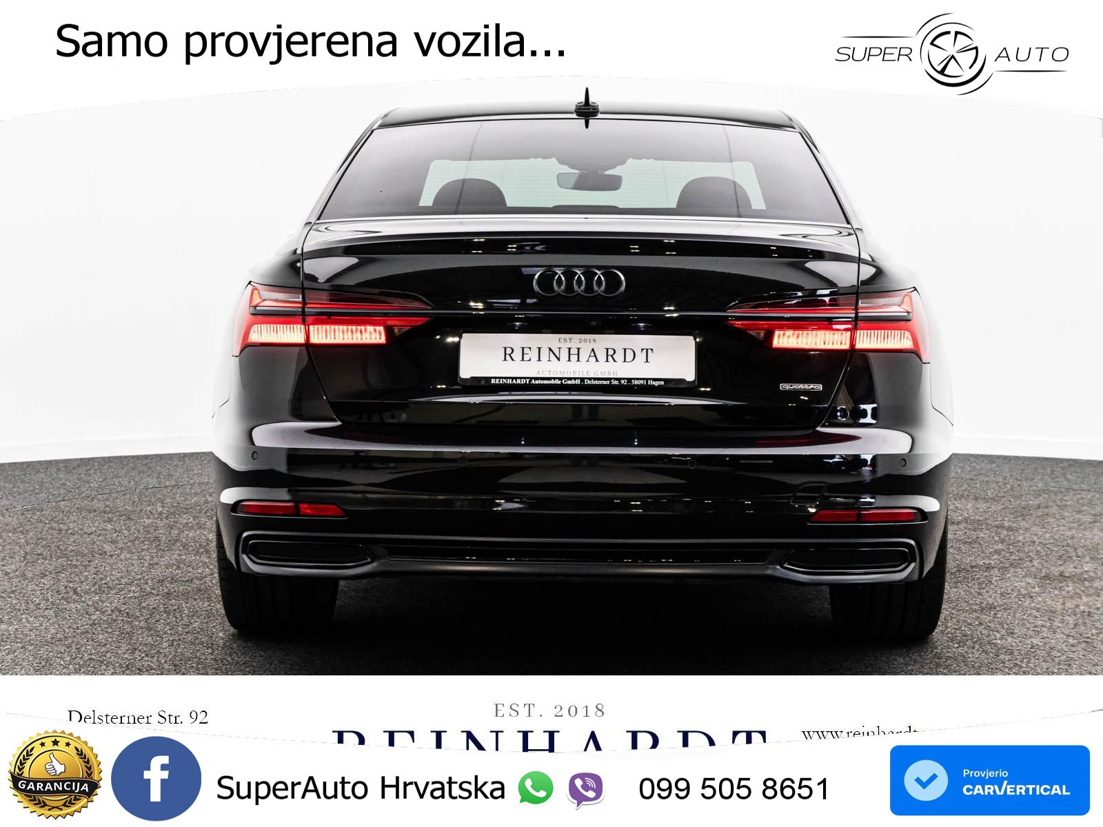 Audi A6 55 TFSI V6 (340 KS) quattro S tronic S line LED+GR SJED+ACC