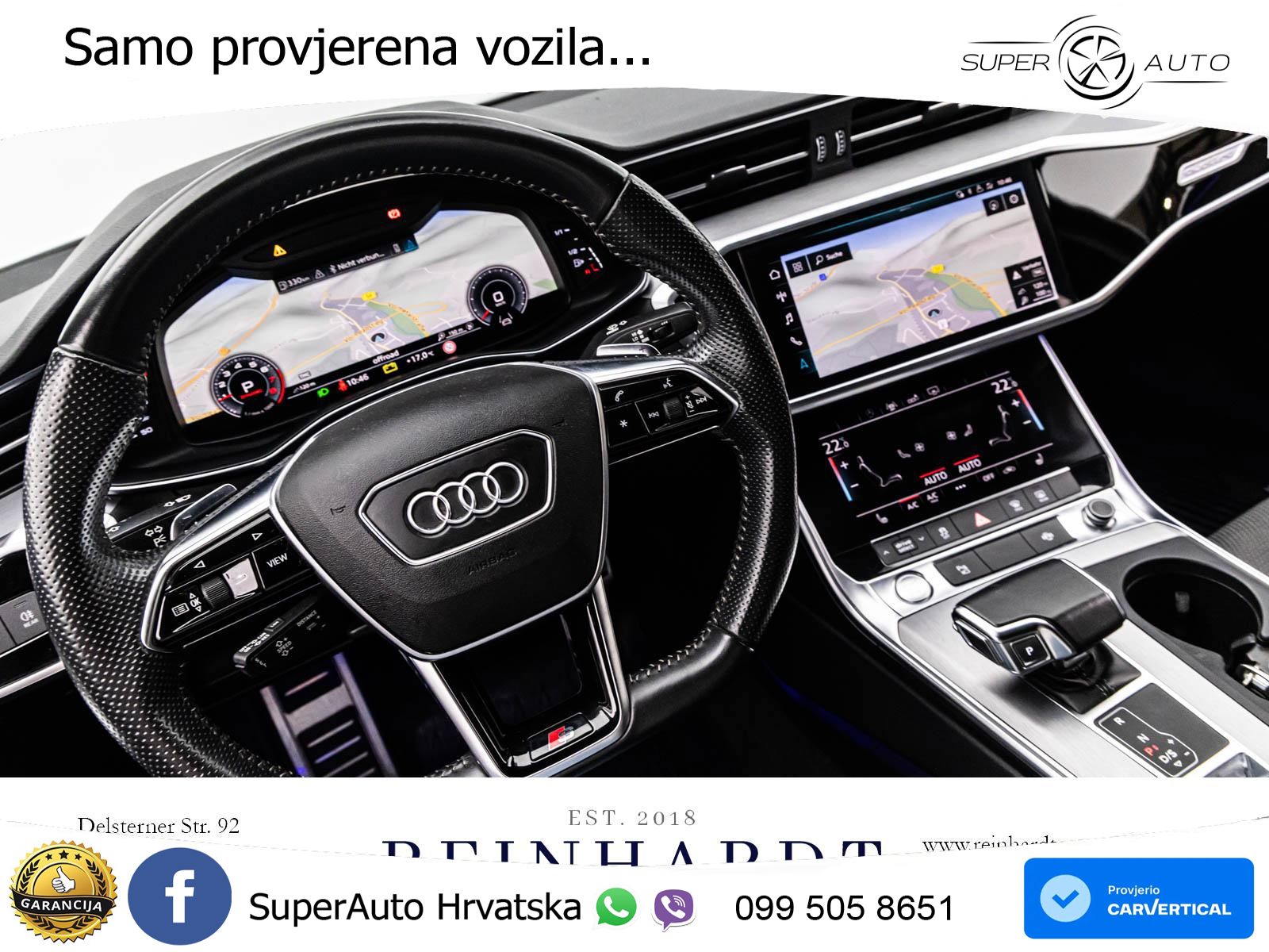 Audi A6 55 TFSI V6 (340 KS) quattro S tronic S line LED+GR SJED+ACC