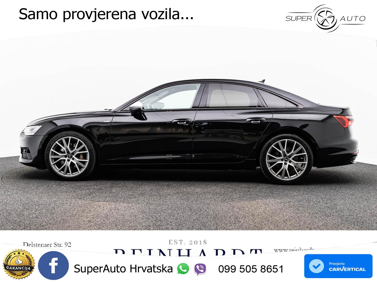 Audi A6 55 TFSI V6 (340 KS) quattro S tronic S line LED+GR SJED+ACC