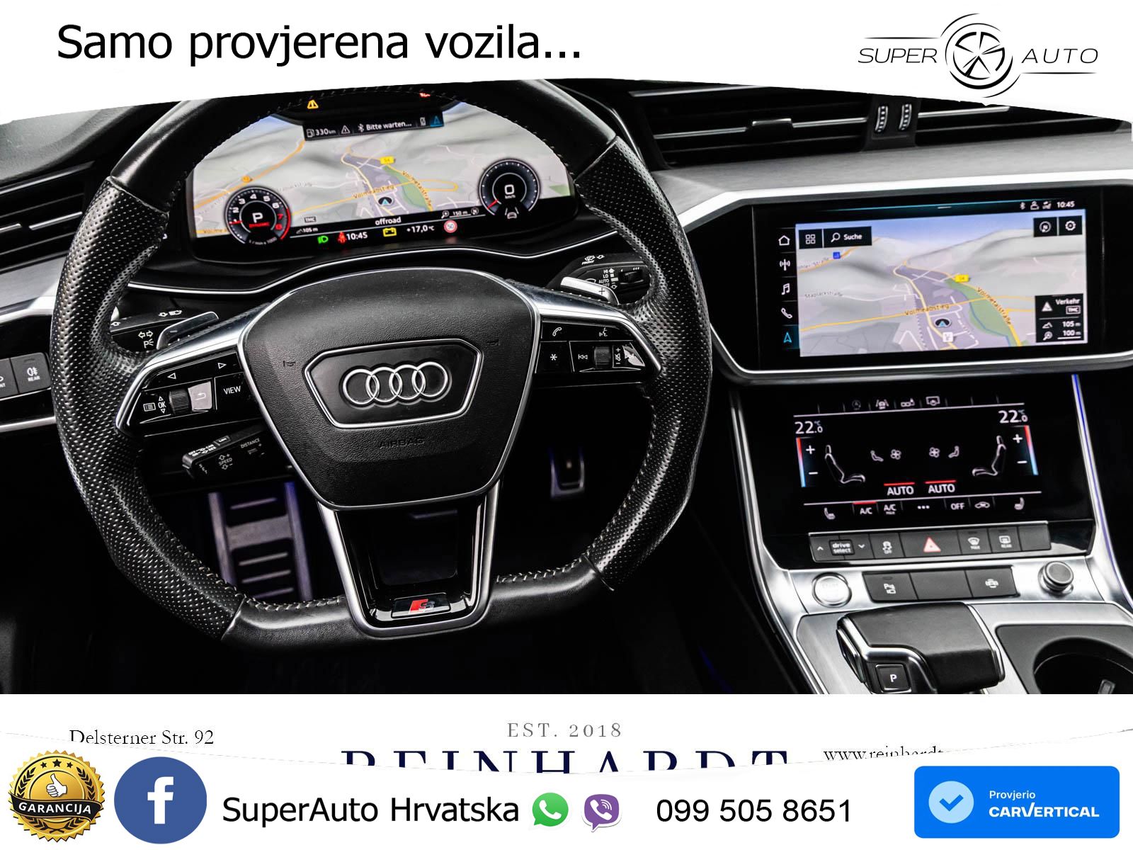 Audi A6 55 TFSI V6 (340 KS) quattro S tronic S line LED+GR SJED+ACC