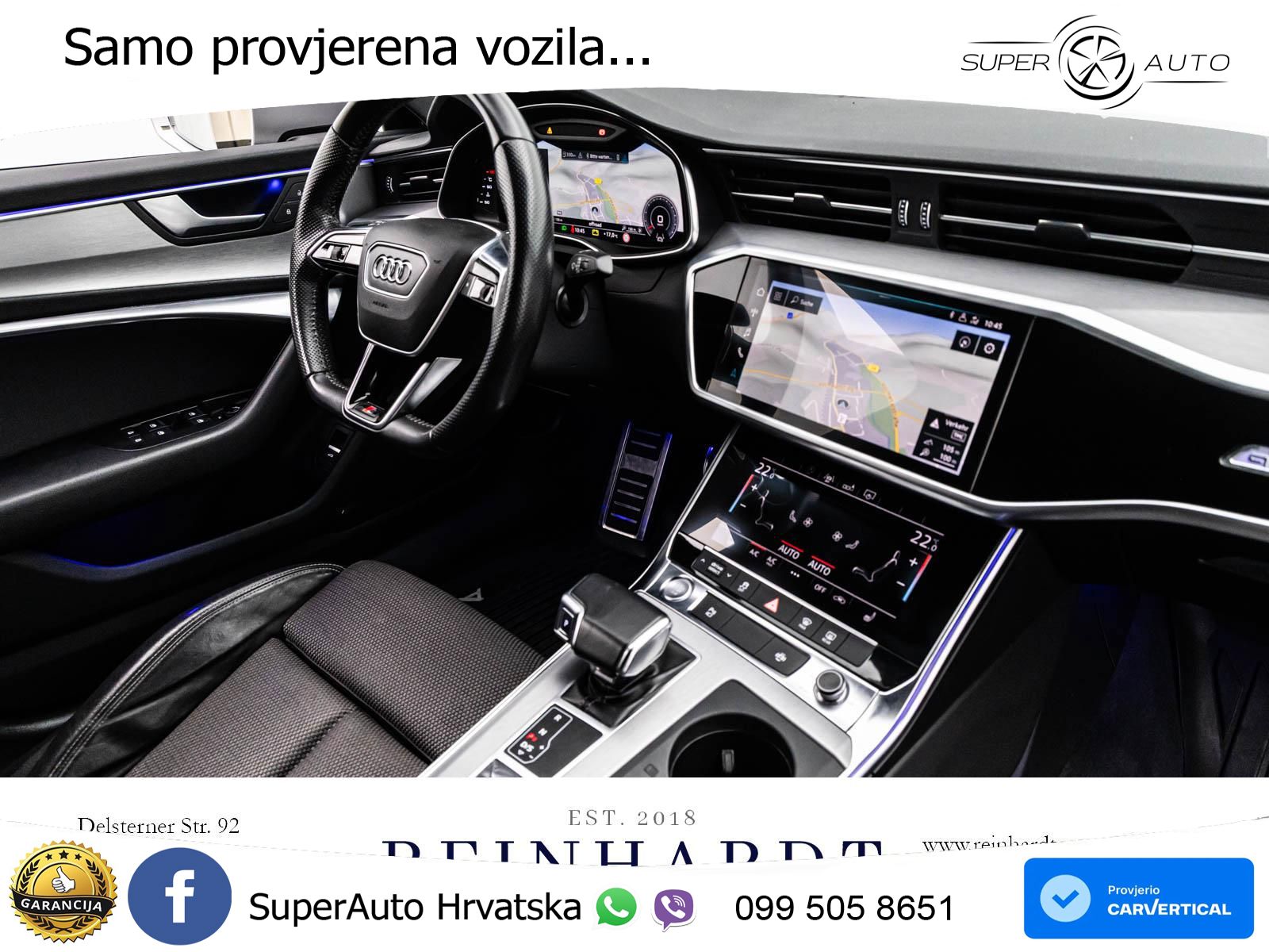 Audi A6 55 TFSI V6 (340 KS) quattro S tronic S line LED+GR SJED+ACC