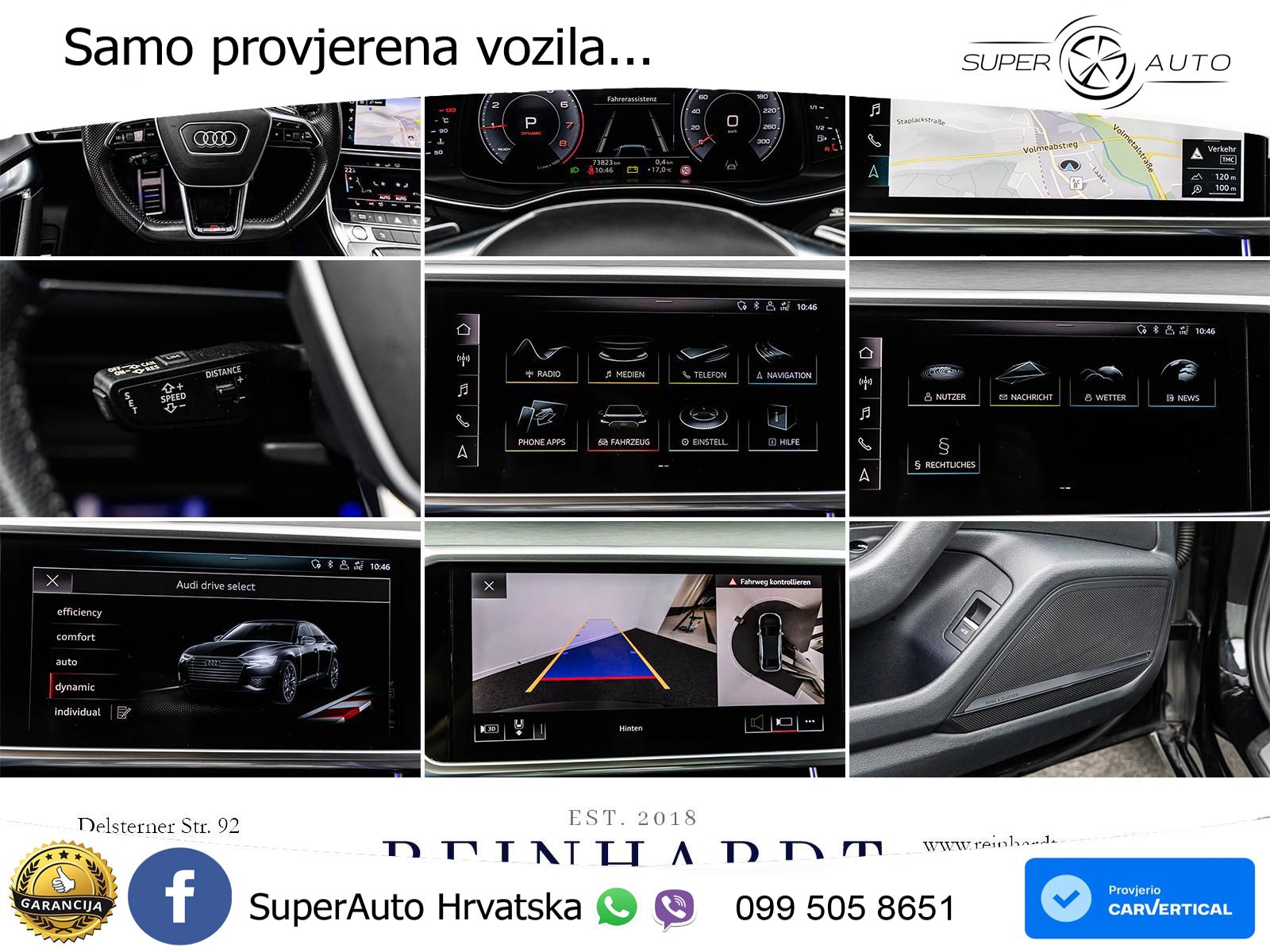 Audi A6 55 TFSI V6 (340 KS) quattro S tronic S line LED+GR SJED+ACC