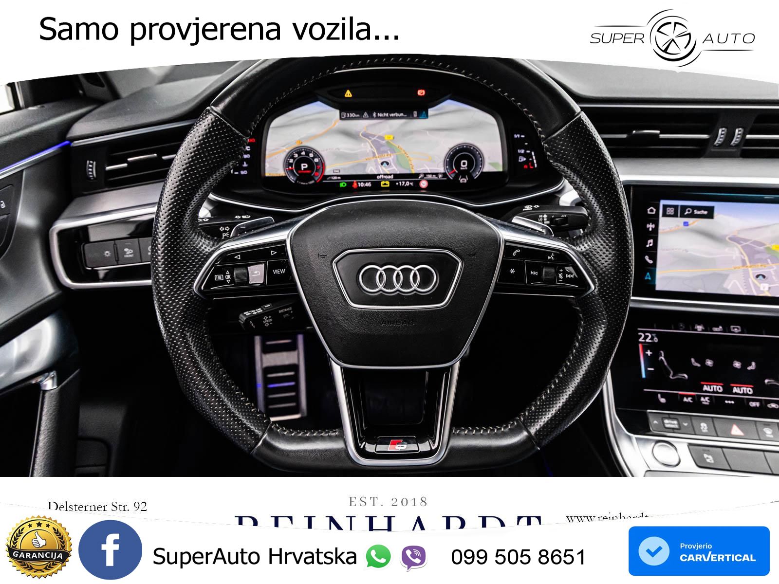 Audi A6 55 TFSI V6 (340 KS) quattro S tronic S line LED+GR SJED+ACC