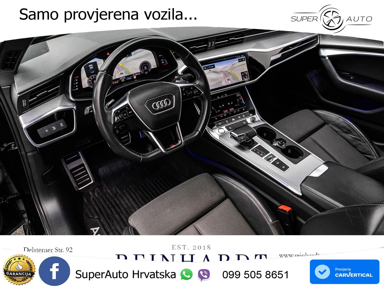 Audi A6 55 TFSI V6 (340 KS) quattro S tronic S line LED+GR SJED+ACC