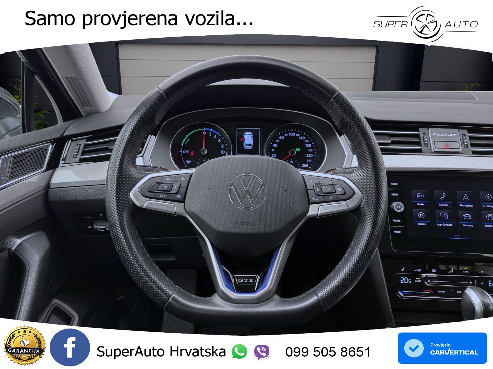 Volkswagen Passat Variant GTE 1.4 TSI (218 KS) DSG LED+GR SJED+ACC