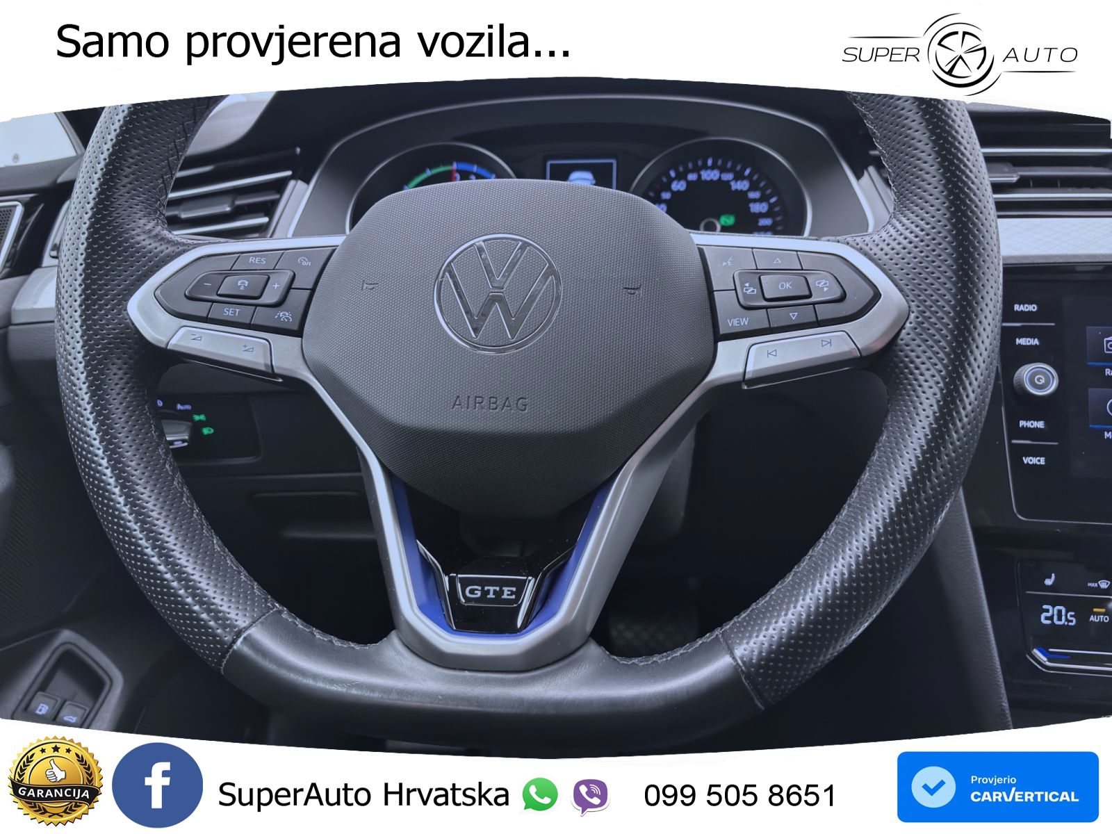 Volkswagen Passat Variant GTE 1.4 TSI (218 KS) DSG LED+GR SJED+ACC
