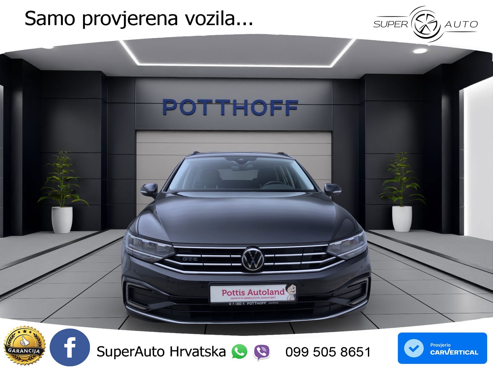 Volkswagen Passat Variant GTE 1.4 TSI (218 KS) DSG LED+GR SJED+ACC