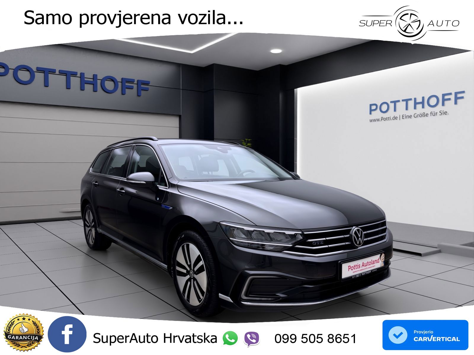 Volkswagen Passat Variant GTE 1.4 TSI (218 KS) DSG LED+GR SJED+ACC