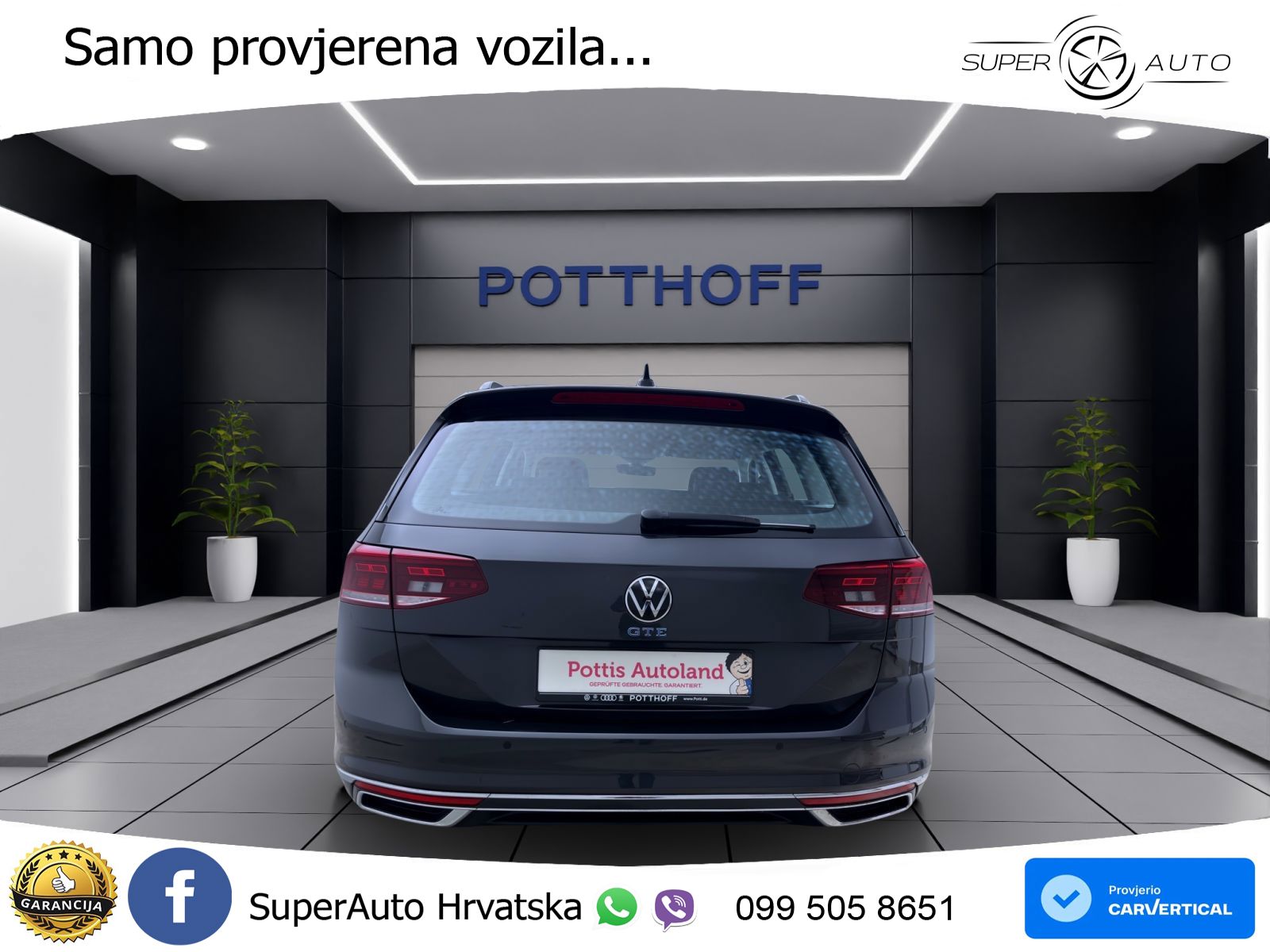 Volkswagen Passat Variant GTE 1.4 TSI (218 KS) DSG LED+GR SJED+ACC