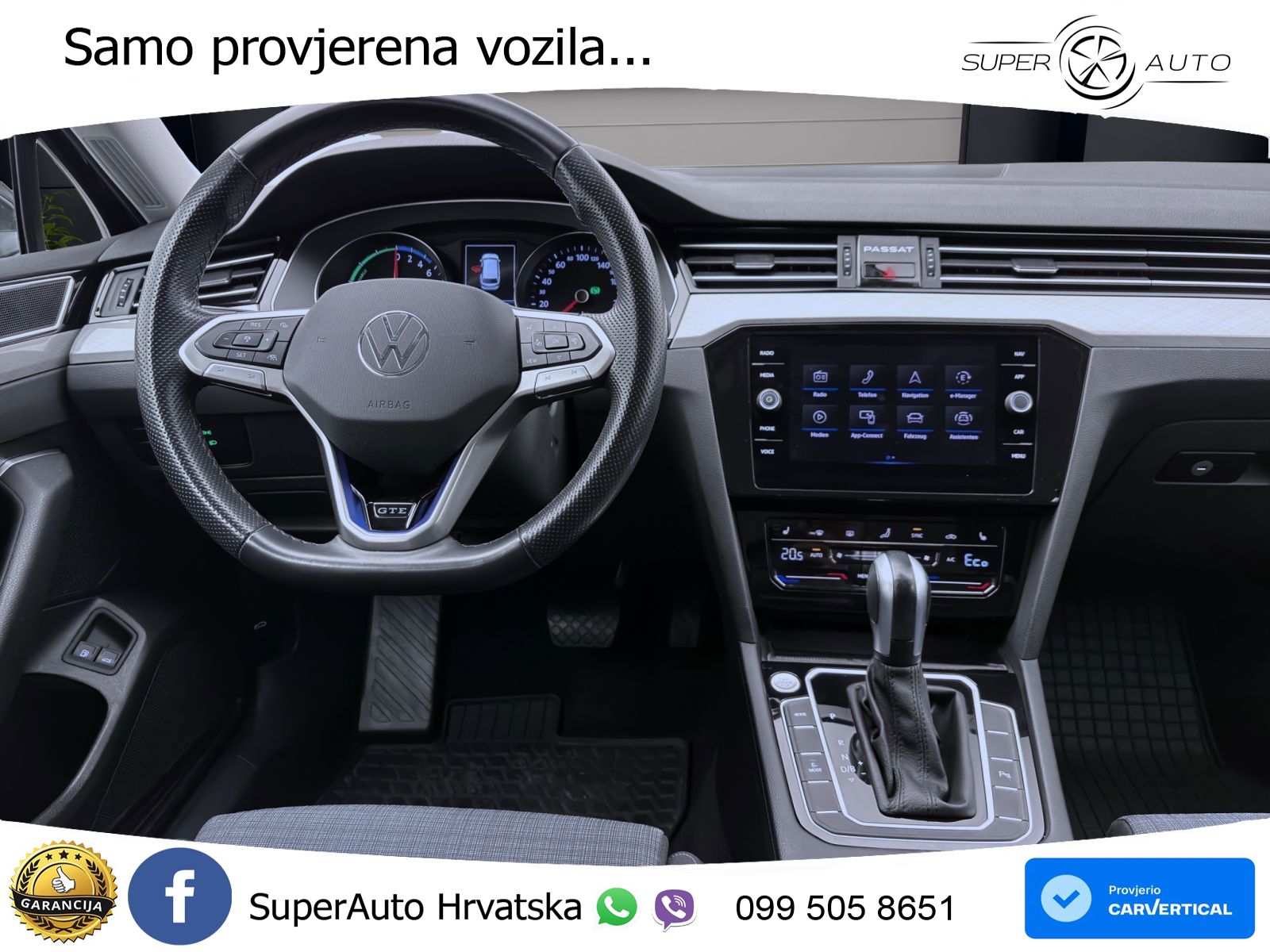 Volkswagen Passat Variant GTE 1.4 TSI (218 KS) DSG LED+GR SJED+ACC
