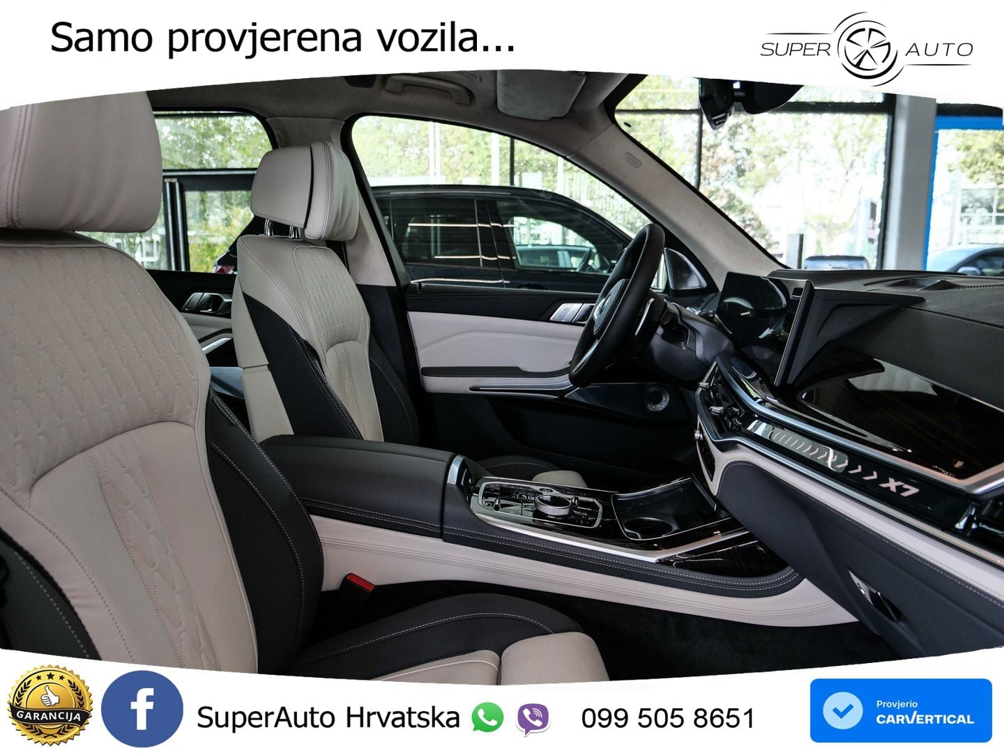 BMW X7 40d (352 KS) xDrive Steptronic M Sport ZRAČNI+ACC+GR SJED+KAM+PANO