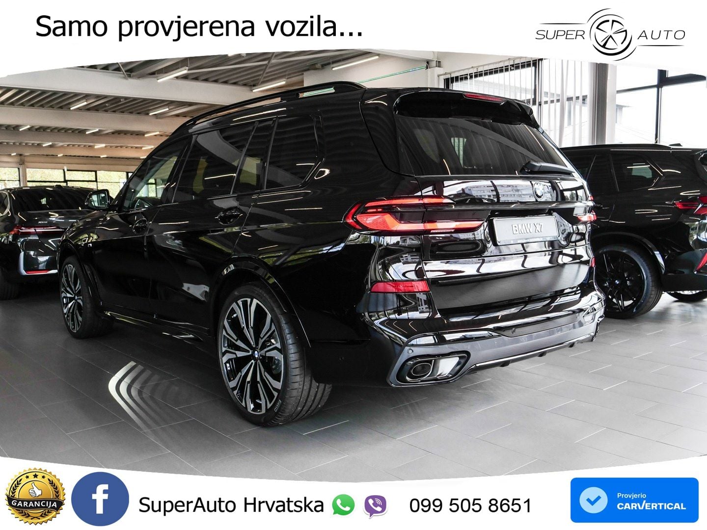 BMW X7 40d (352 KS) xDrive Steptronic M Sport ZRAČNI+ACC+GR SJED+KAM+PANO