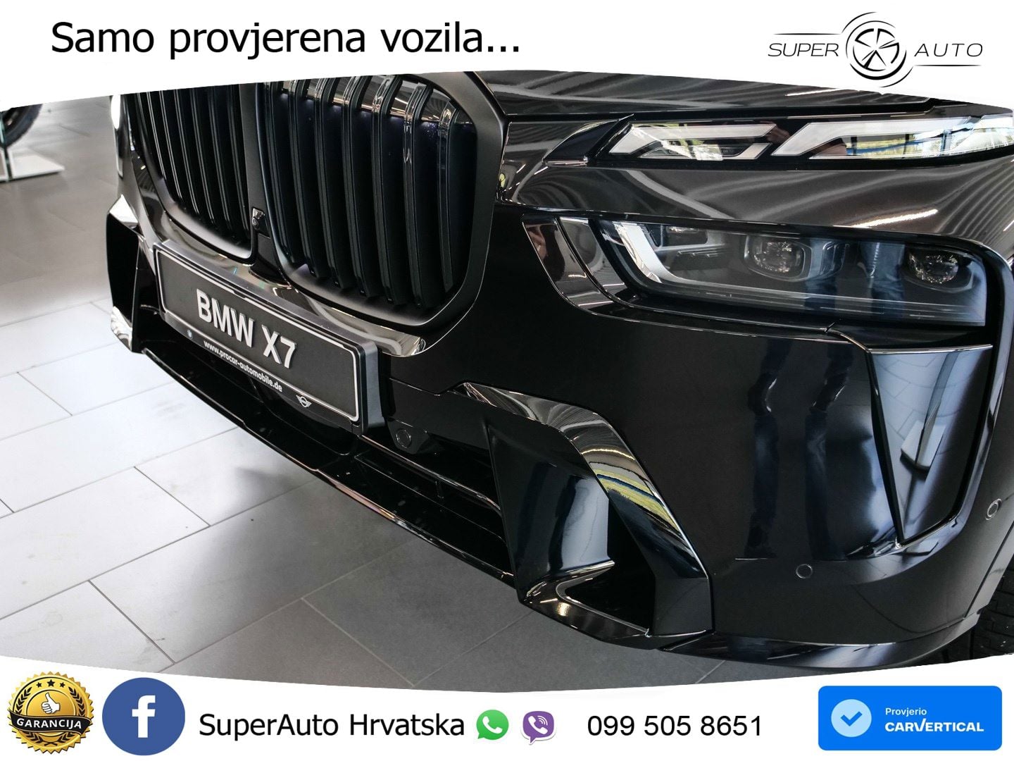 BMW X7 40d (352 KS) xDrive Steptronic M Sport ZRAČNI+ACC+GR SJED+KAM+PANO