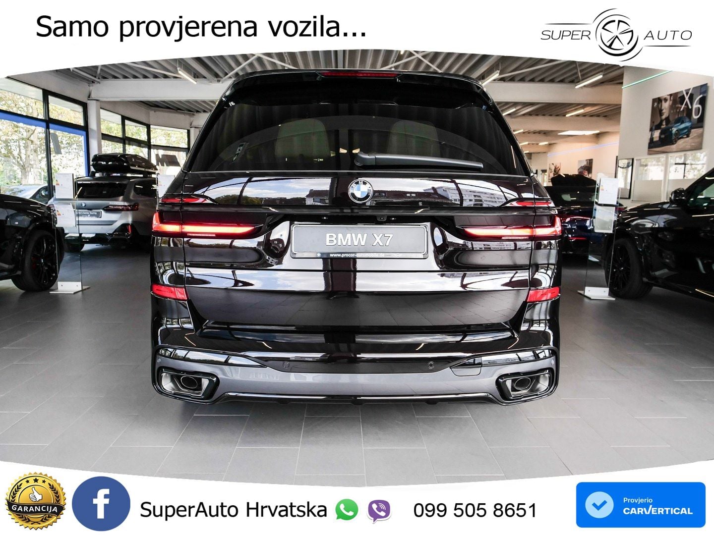 BMW X7 40d (352 KS) xDrive Steptronic M Sport ZRAČNI+ACC+GR SJED+KAM+PANO