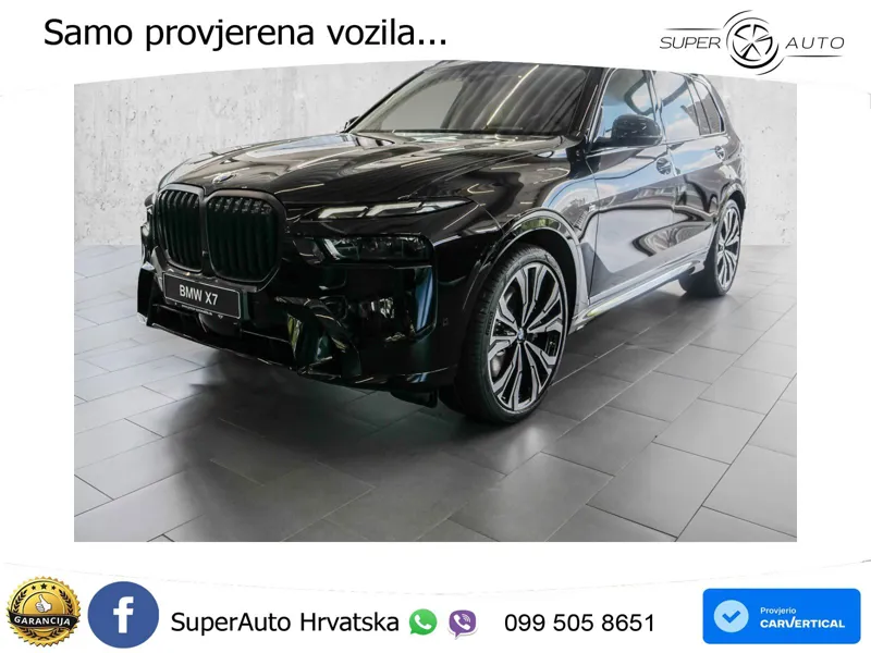 BMW X7 40d (352 KS) xDrive Steptronic M Sport ZRAČNI+ACC+GR SJED+KAM+PANO