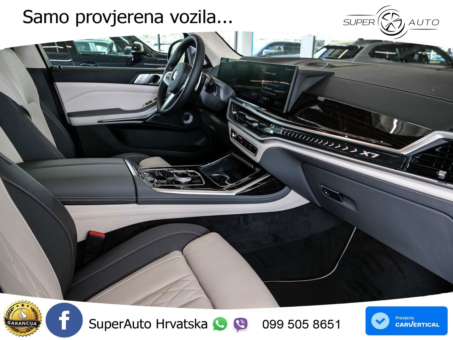 BMW X7 40d (352 KS) xDrive Steptronic M Sport ZRAČNI+ACC+GR SJED+KAM+PANO