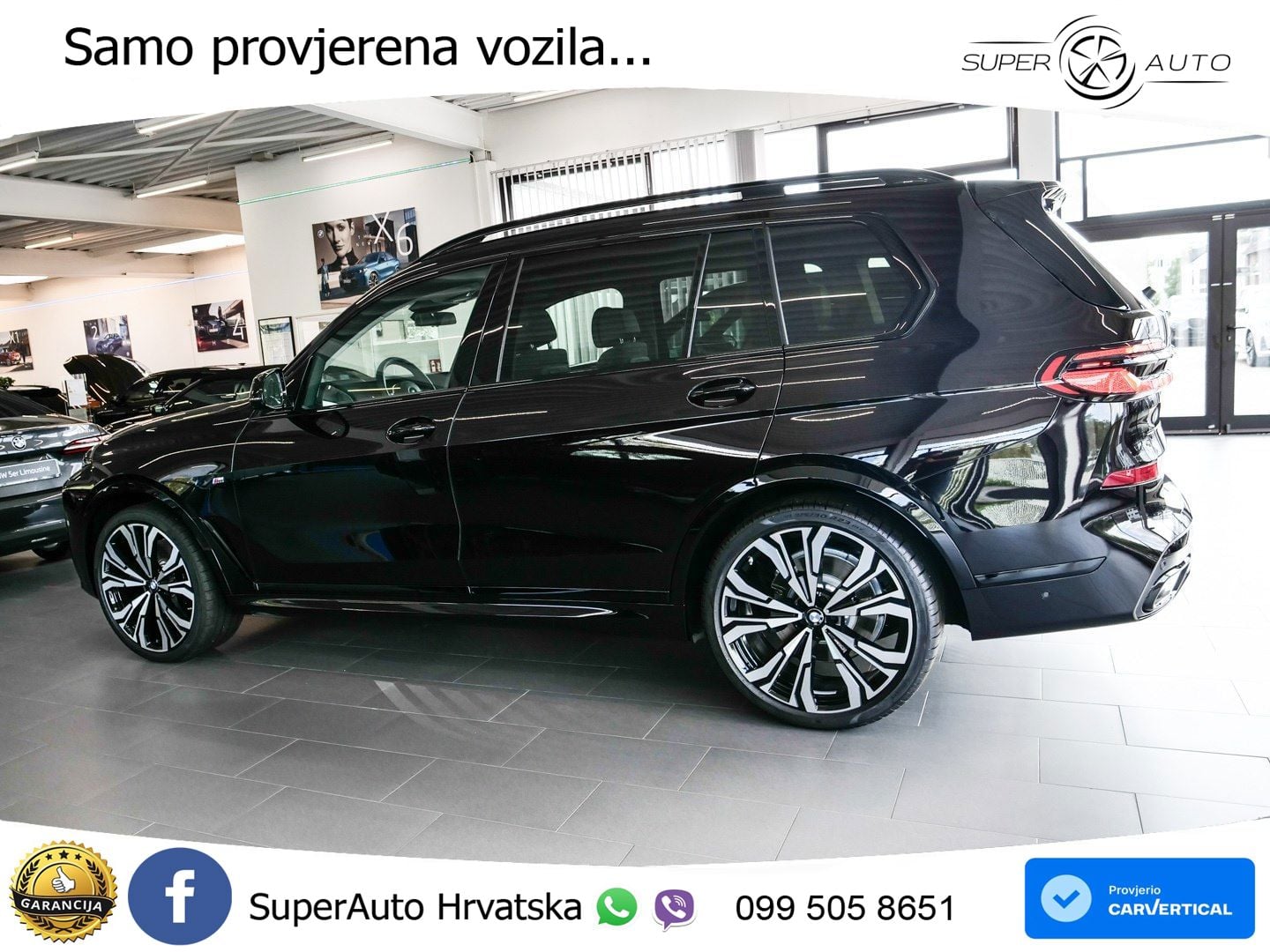 BMW X7 40d (352 KS) xDrive Steptronic M Sport ZRAČNI+ACC+GR SJED+KAM+PANO