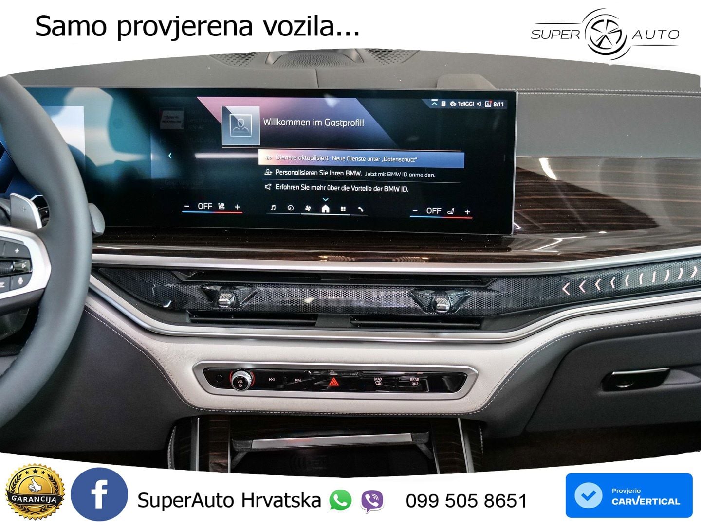 BMW X7 40d (352 KS) xDrive Steptronic M Sport ZRAČNI+ACC+GR SJED+KAM+PANO