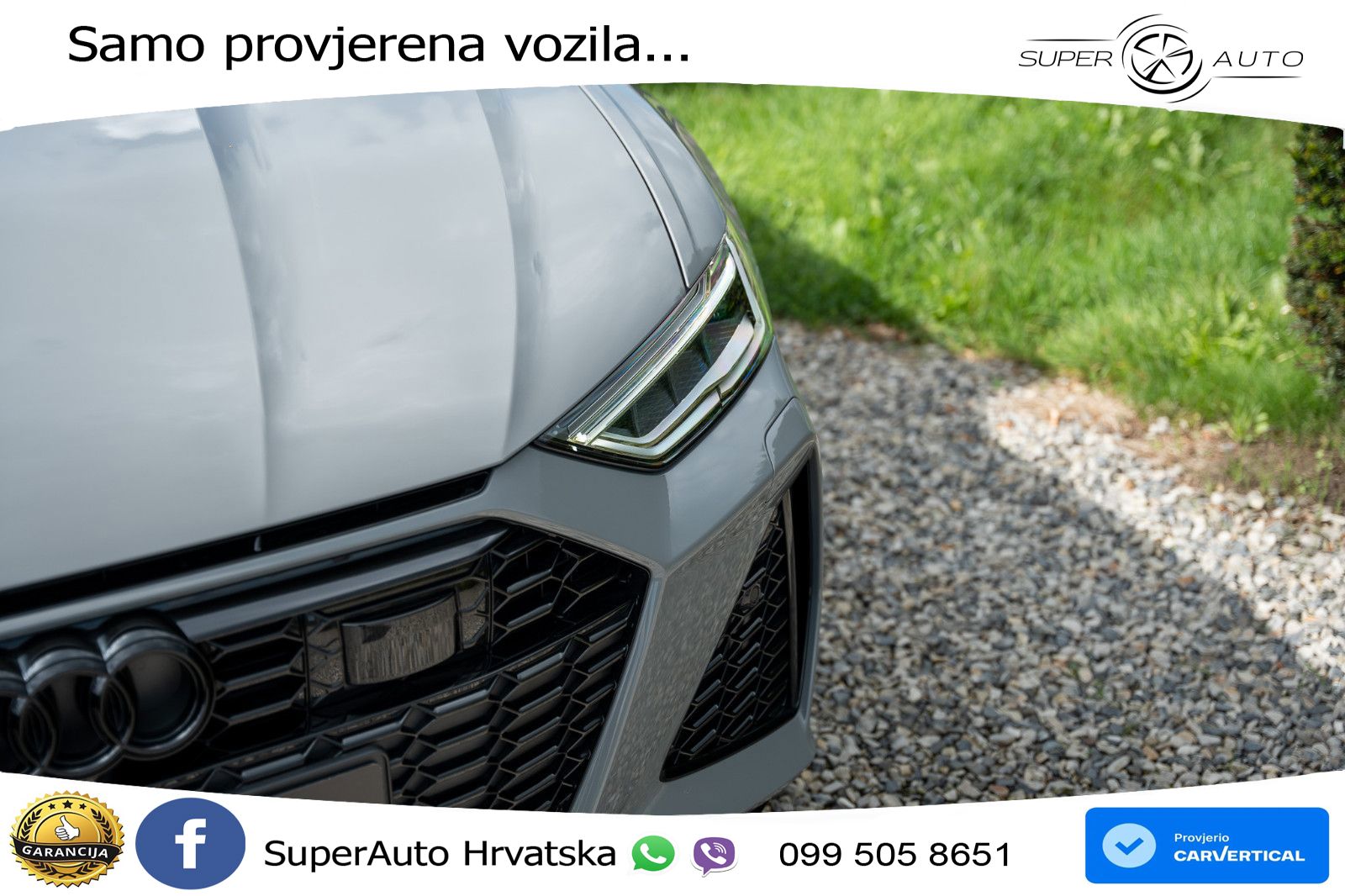 Audi RS6 Avant 4.0 TFSI V8 performance (630 KS)  quattro tiptronic LED+GR SJED+ACC