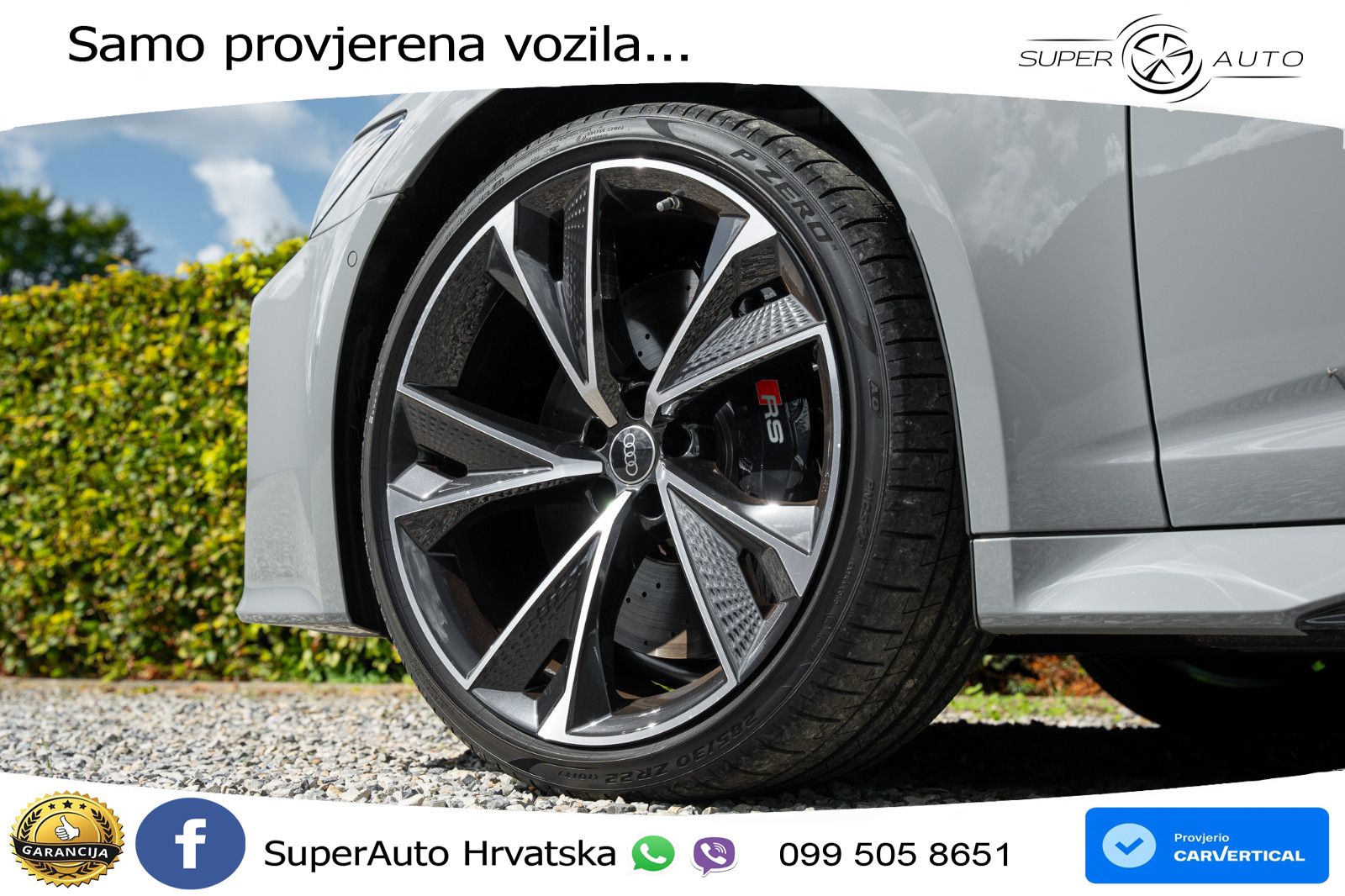 Audi RS6 Avant 4.0 TFSI V8 performance (630 KS)  quattro tiptronic LED+GR SJED+ACC