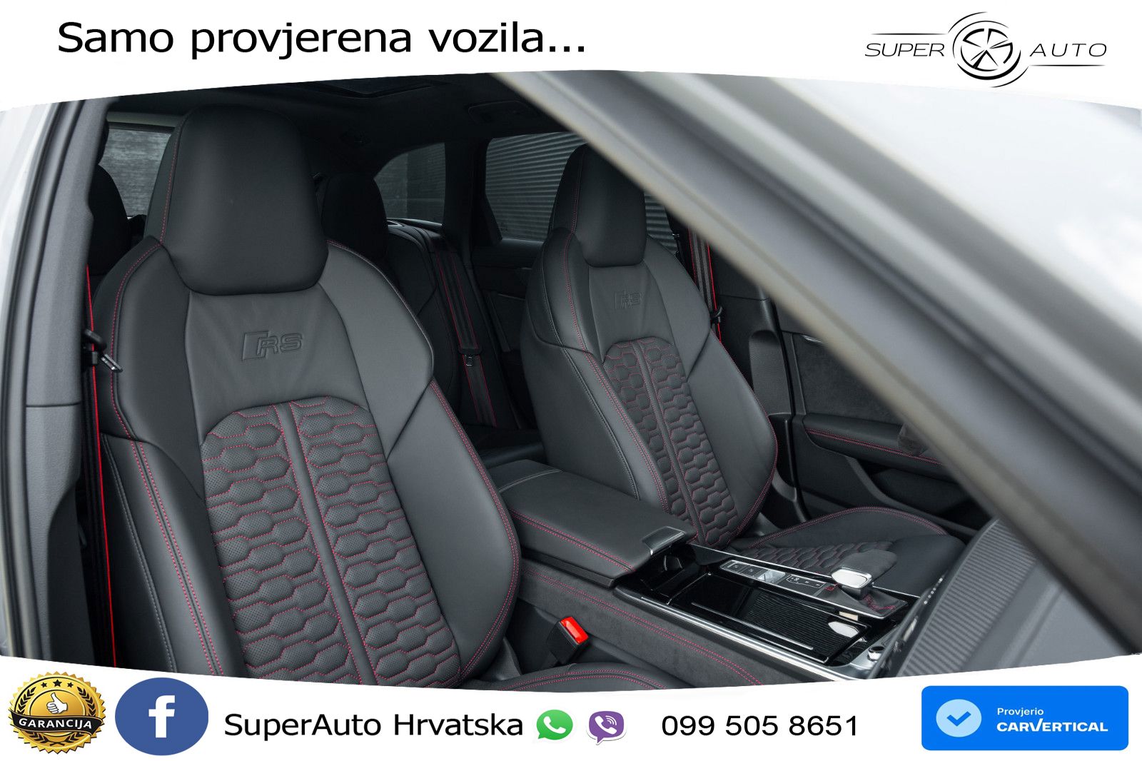 Audi RS6 Avant 4.0 TFSI V8 performance (630 KS)  quattro tiptronic LED+GR SJED+ACC