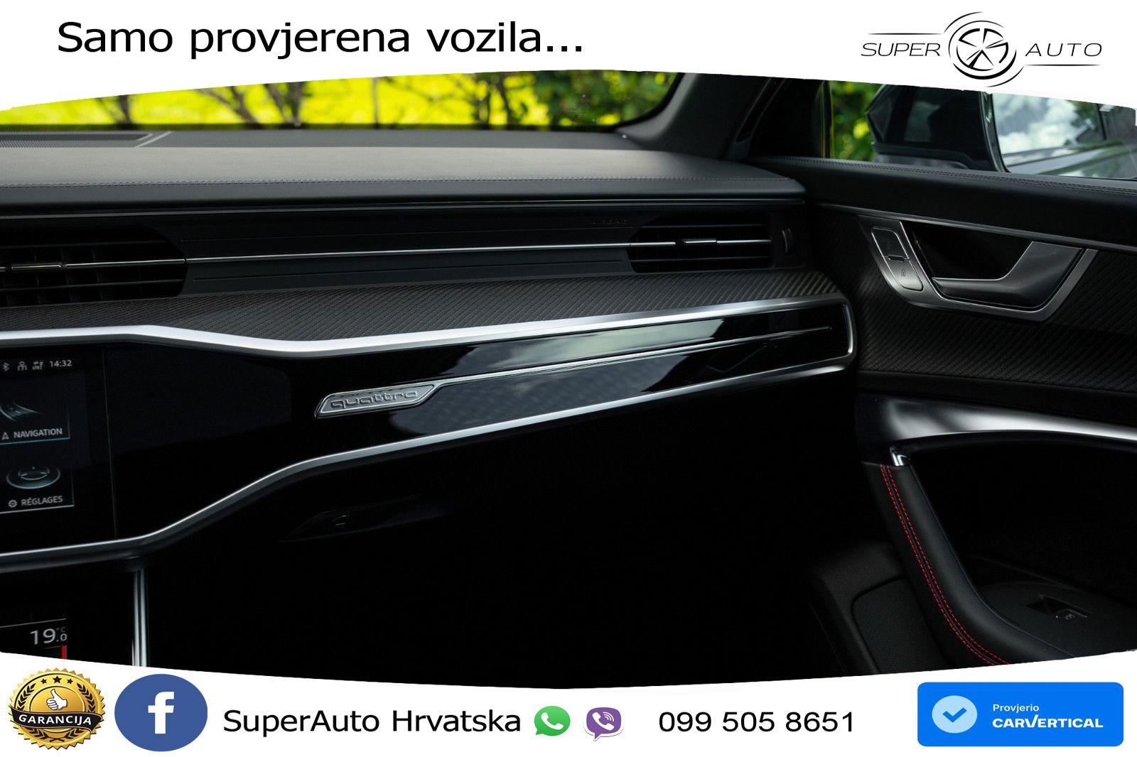 Audi RS6 Avant 4.0 TFSI V8 performance (630 KS)  quattro tiptronic LED+GR SJED+ACC