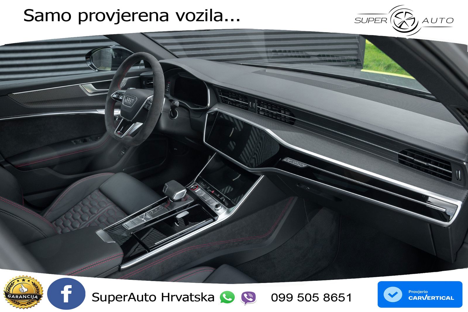 Audi RS6 Avant 4.0 TFSI V8 performance (630 KS)  quattro tiptronic LED+GR SJED+ACC