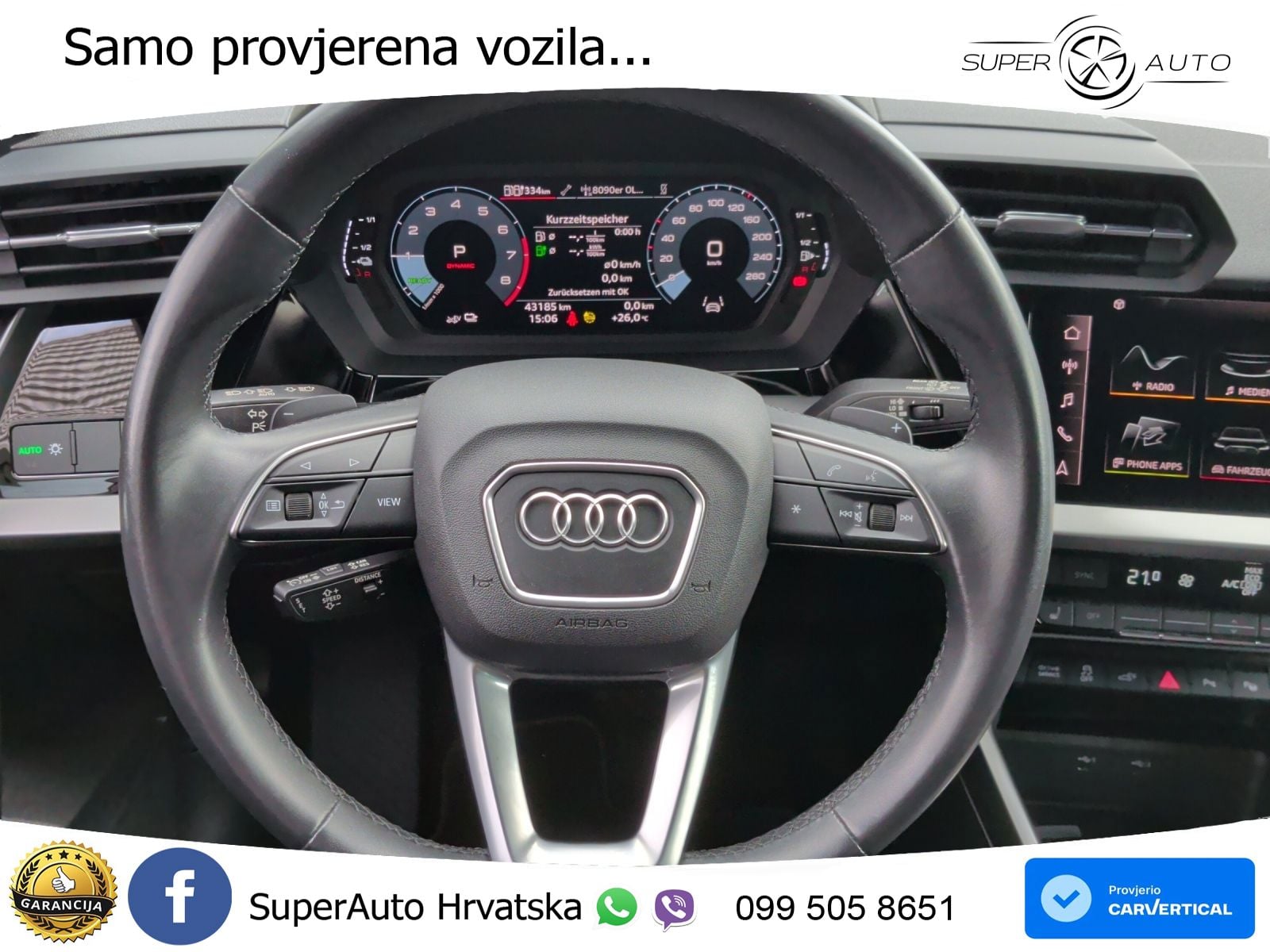 Audi A3 40 TFSIe (204 KS) S tronic