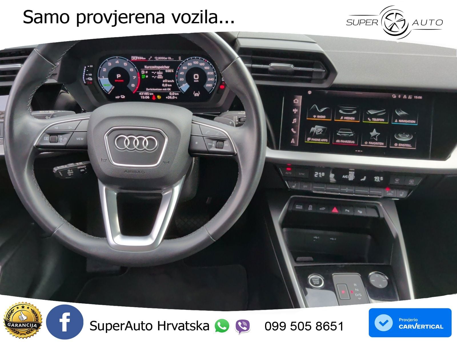 Audi A3 40 TFSIe (204 KS) S tronic