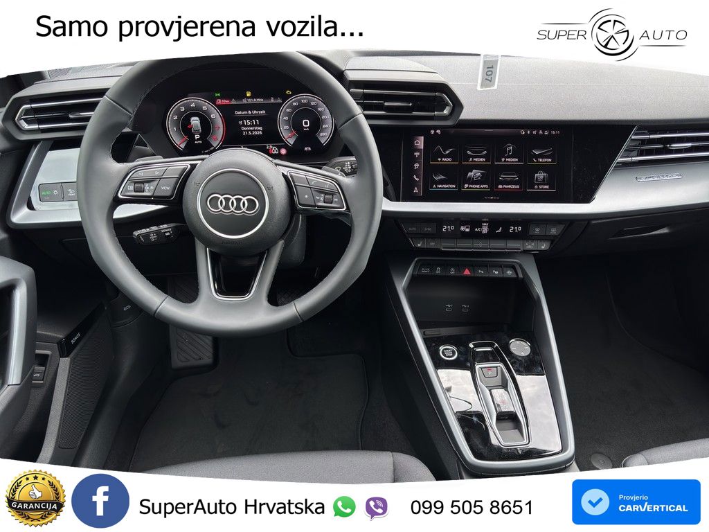 Audi A3 Sportback 40 TFSI (204 KS) quattro S tronic