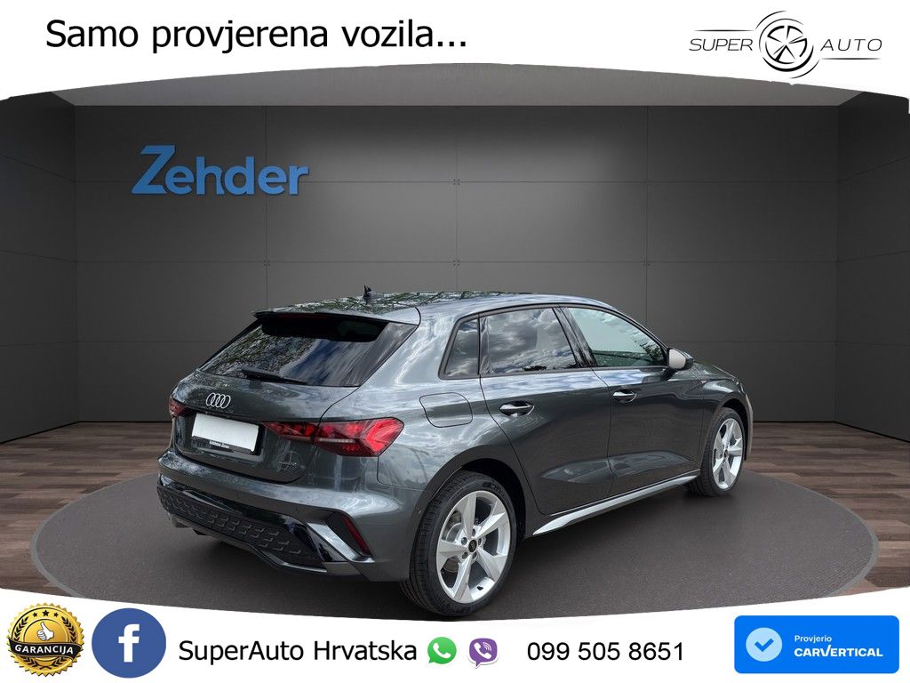 Audi A3 Sportback 40 TFSI (204 KS) quattro S tronic