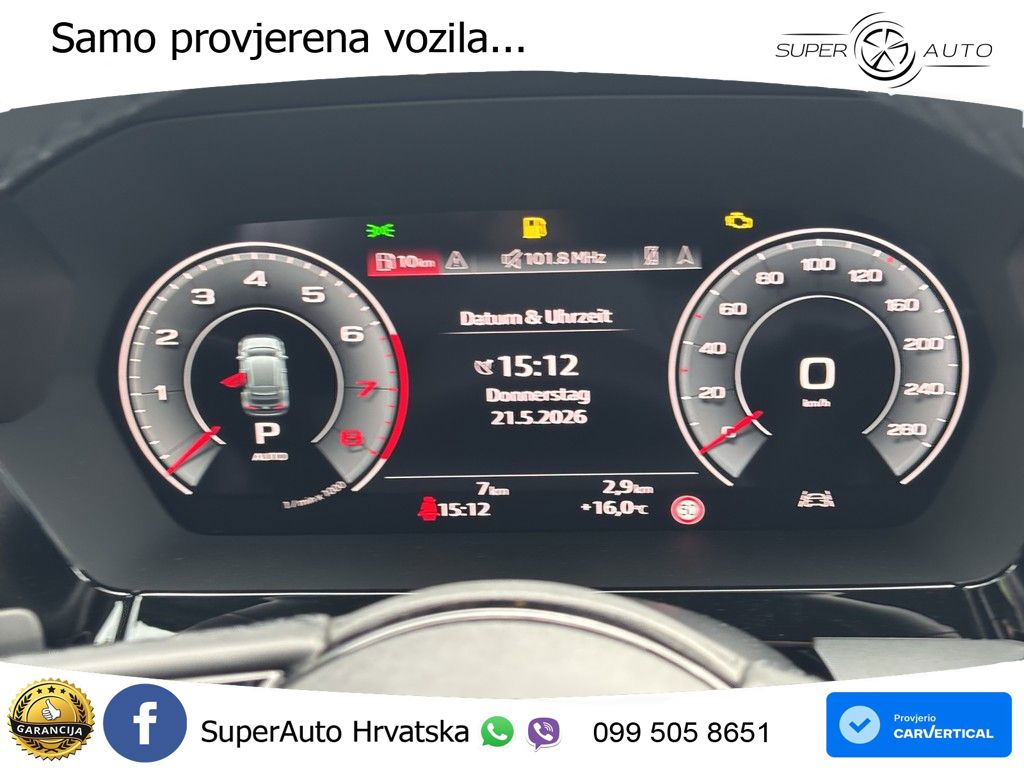 Audi A3 Sportback 40 TFSI (204 KS) quattro S tronic