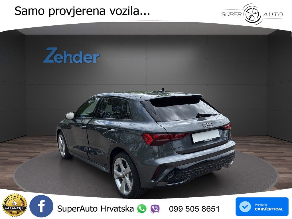 Audi A3 Sportback 40 TFSI (204 KS) quattro S tronic
