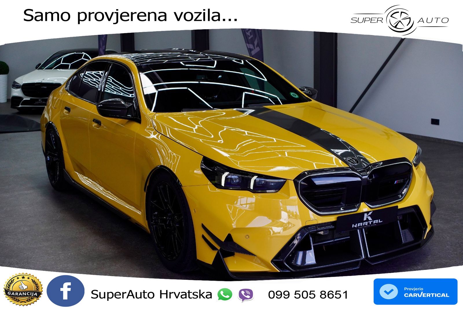 BMW M5 4.4 V8 (727 KS) xDrive Steptronic LED+GR SJED+ACC