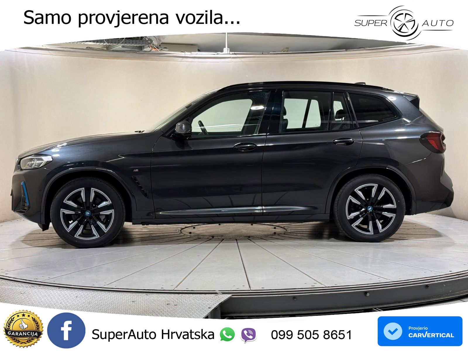 BMW iX3 80 kWh (286 KS) M Sport