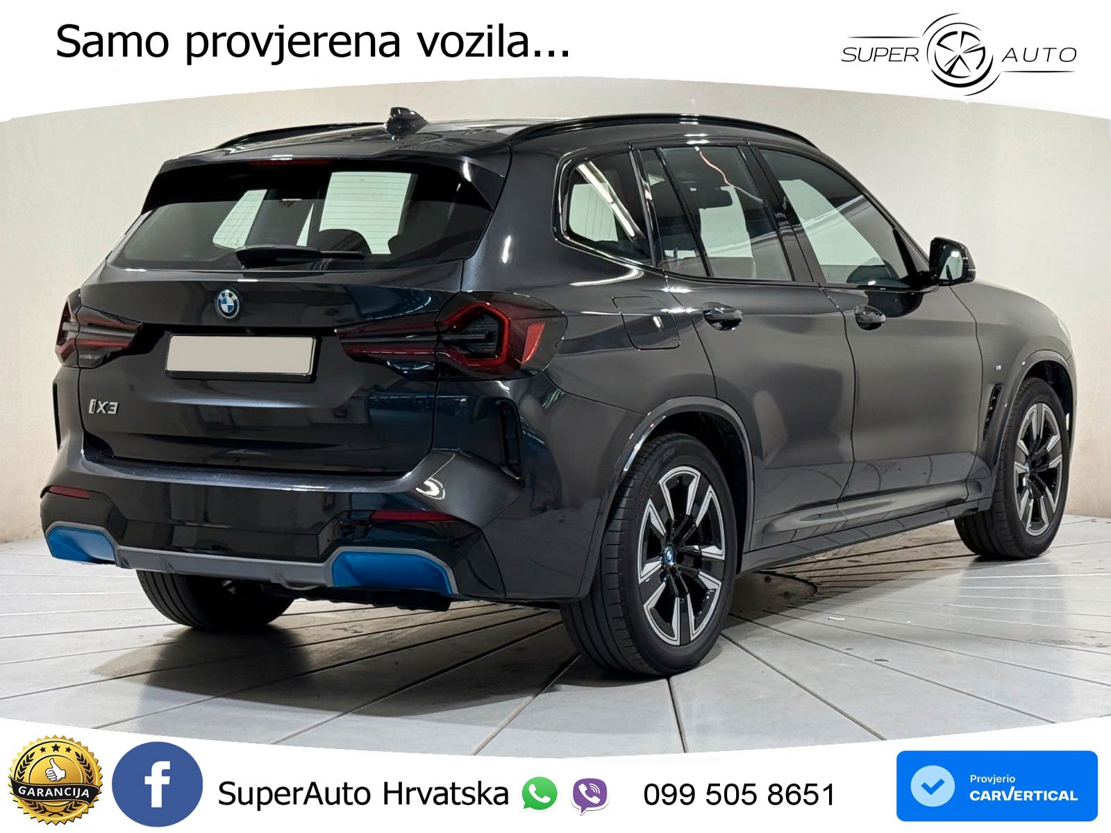 BMW iX3 80 kWh (286 KS) M Sport