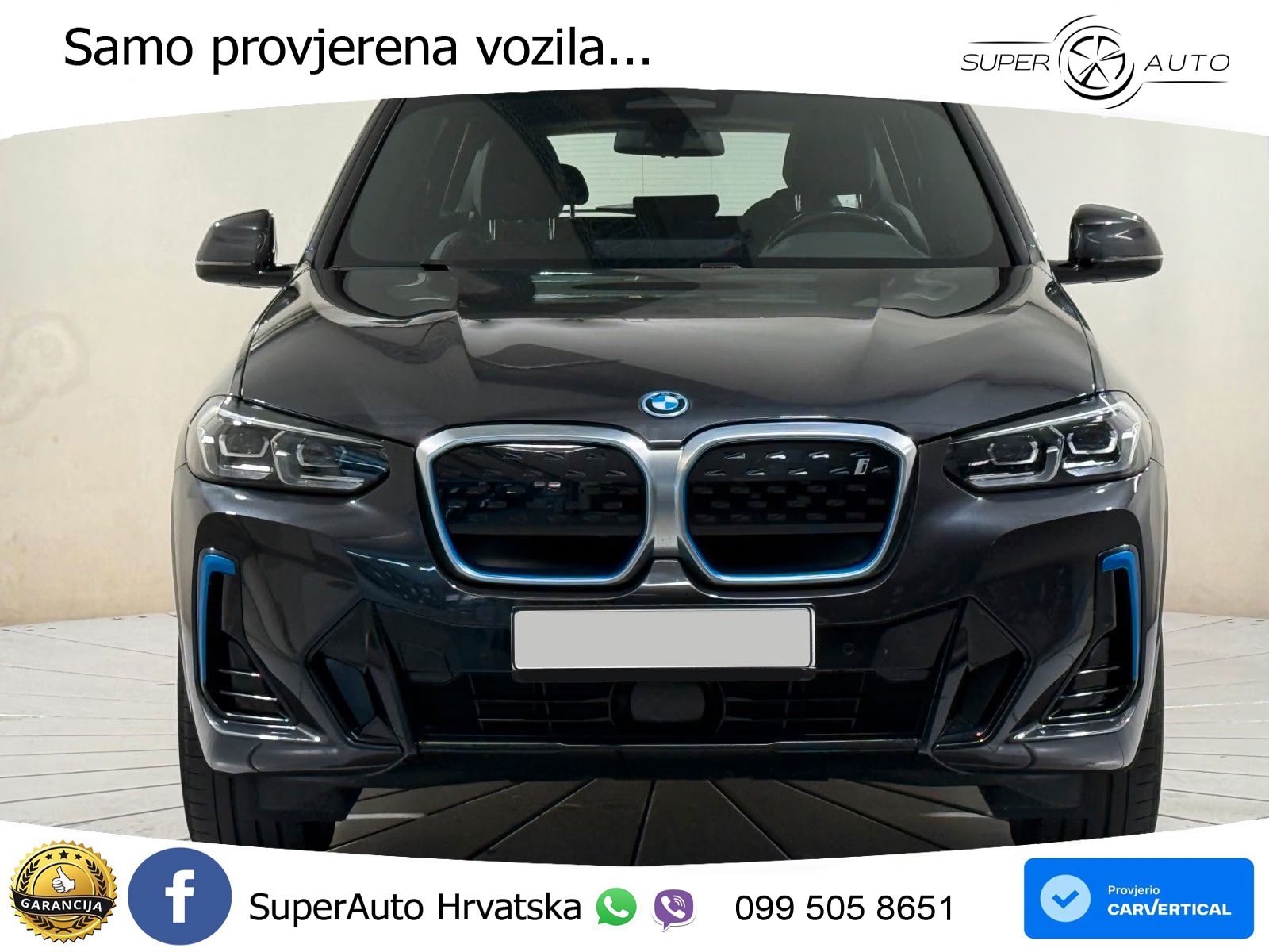 BMW iX3 80 kWh (286 KS) M Sport