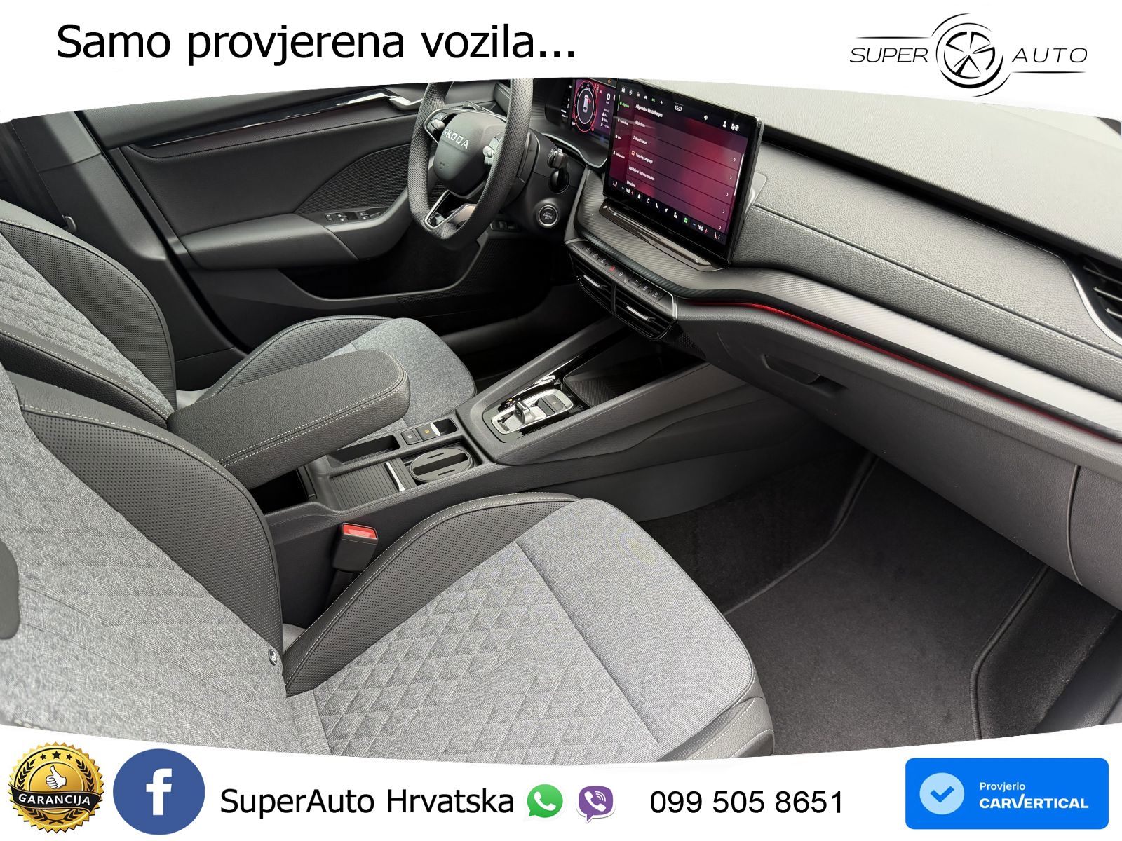 Škoda Octavia Combi 2.0 TDI (150 KS) DSG SportLine MATRIX+GR SJED+KAM