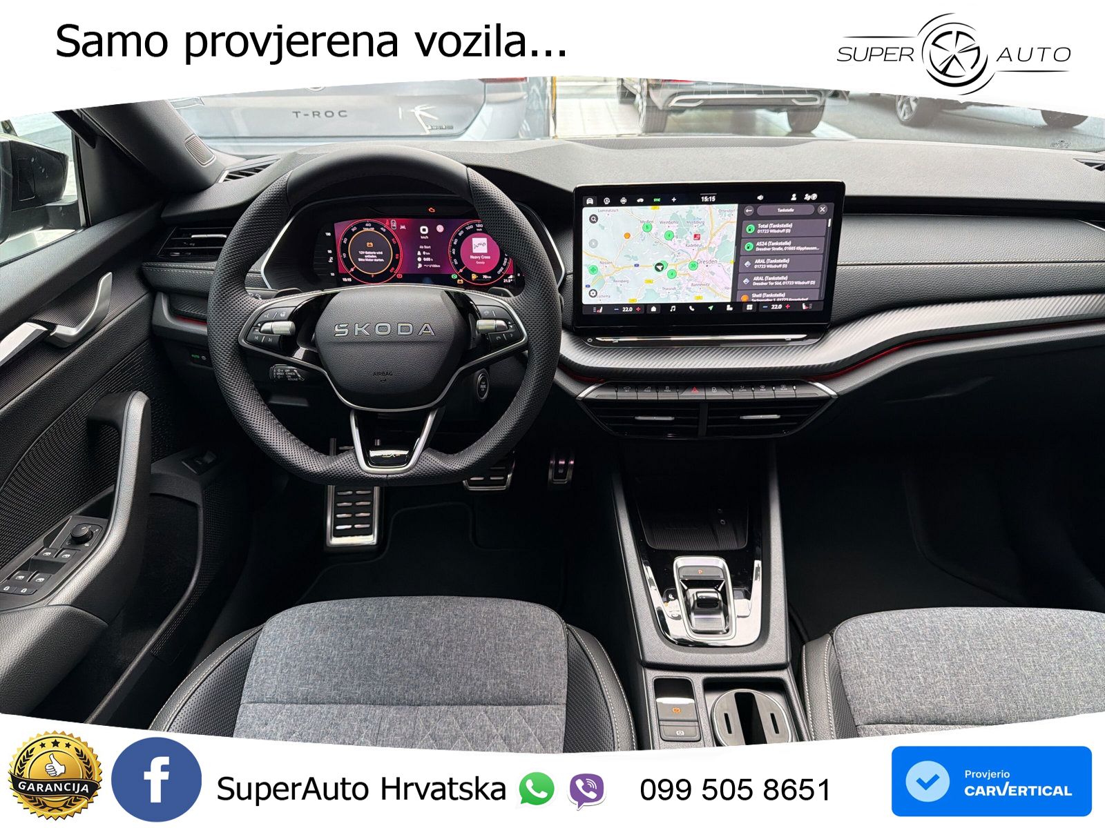 Škoda Octavia Combi 2.0 TDI (150 KS) DSG SportLine MATRIX+GR SJED+KAM