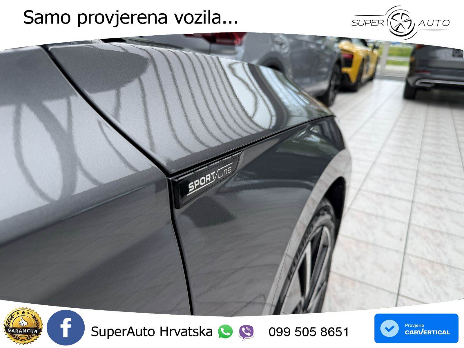 Škoda Octavia Combi 2.0 TDI (150 KS) DSG SportLine MATRIX+GR SJED+KAM