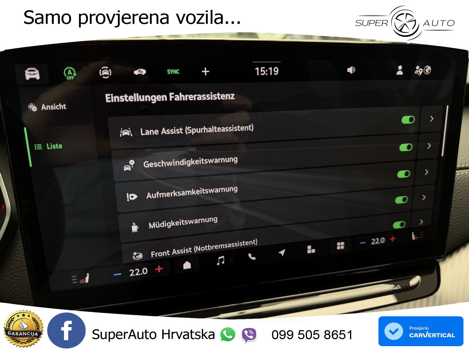 Škoda Octavia Combi 2.0 TDI (150 KS) DSG SportLine MATRIX+GR SJED+KAM