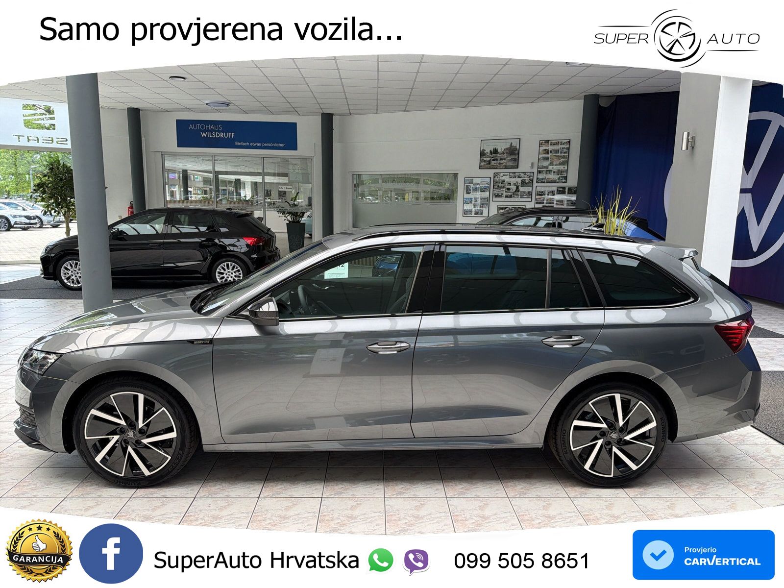 Škoda Octavia Combi 2.0 TDI (150 KS) DSG SportLine MATRIX+GR SJED+KAM