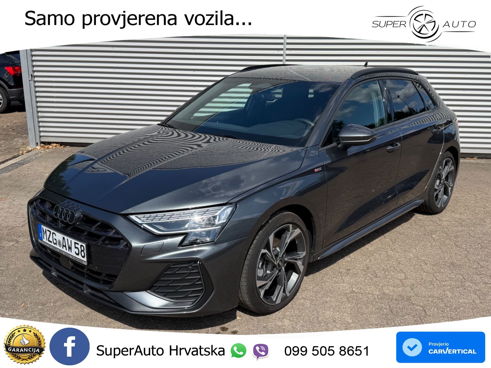 Audi A3 35 TFSI (150 KS) S tronic S line LED+GR SJED+ACC