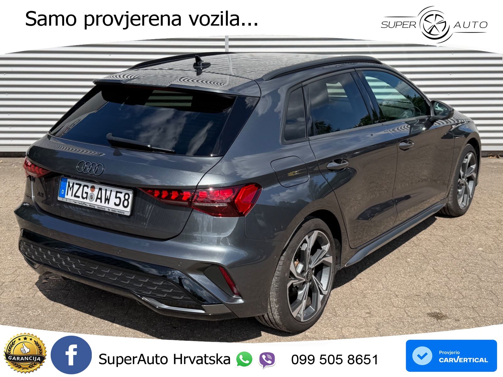 Audi A3 35 TFSI (150 KS) S tronic S line LED+GR SJED+ACC