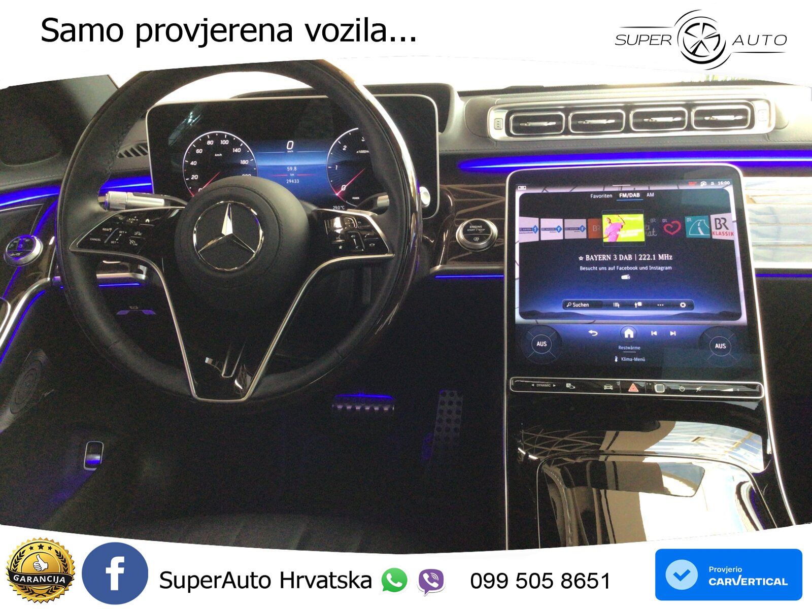 Mercedes S 350d (313 KS) EQ Boost 9G-TRONIC AMG ACC+HEAD+4xGR SJED+360+PANO