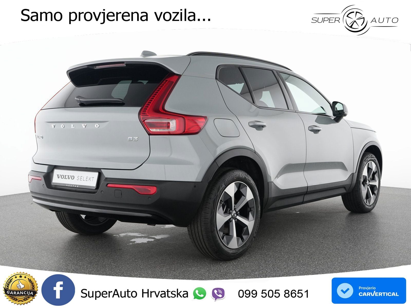 Volvo XC40 2.0 B3 163 KS Automatic LED+GR SJED+ACC