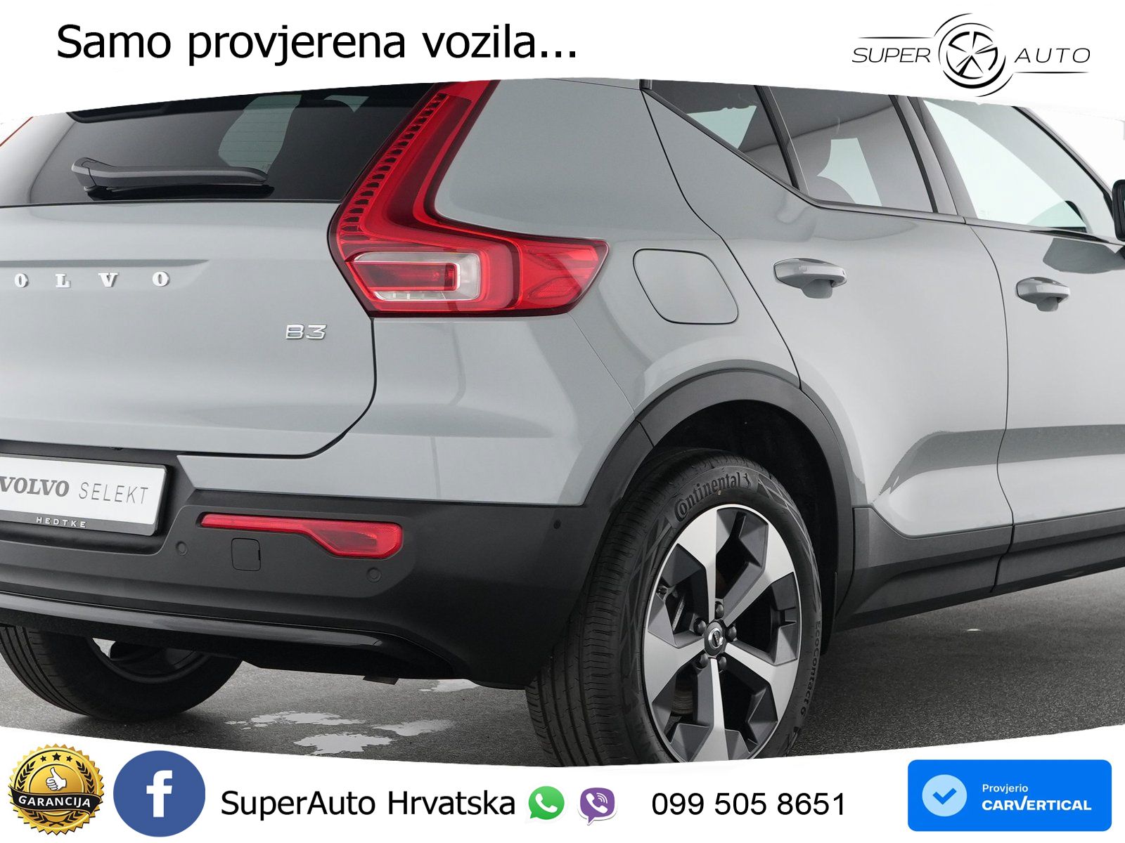 Volvo XC40 2.0 B3 163 KS Automatic LED+GR SJED+ACC